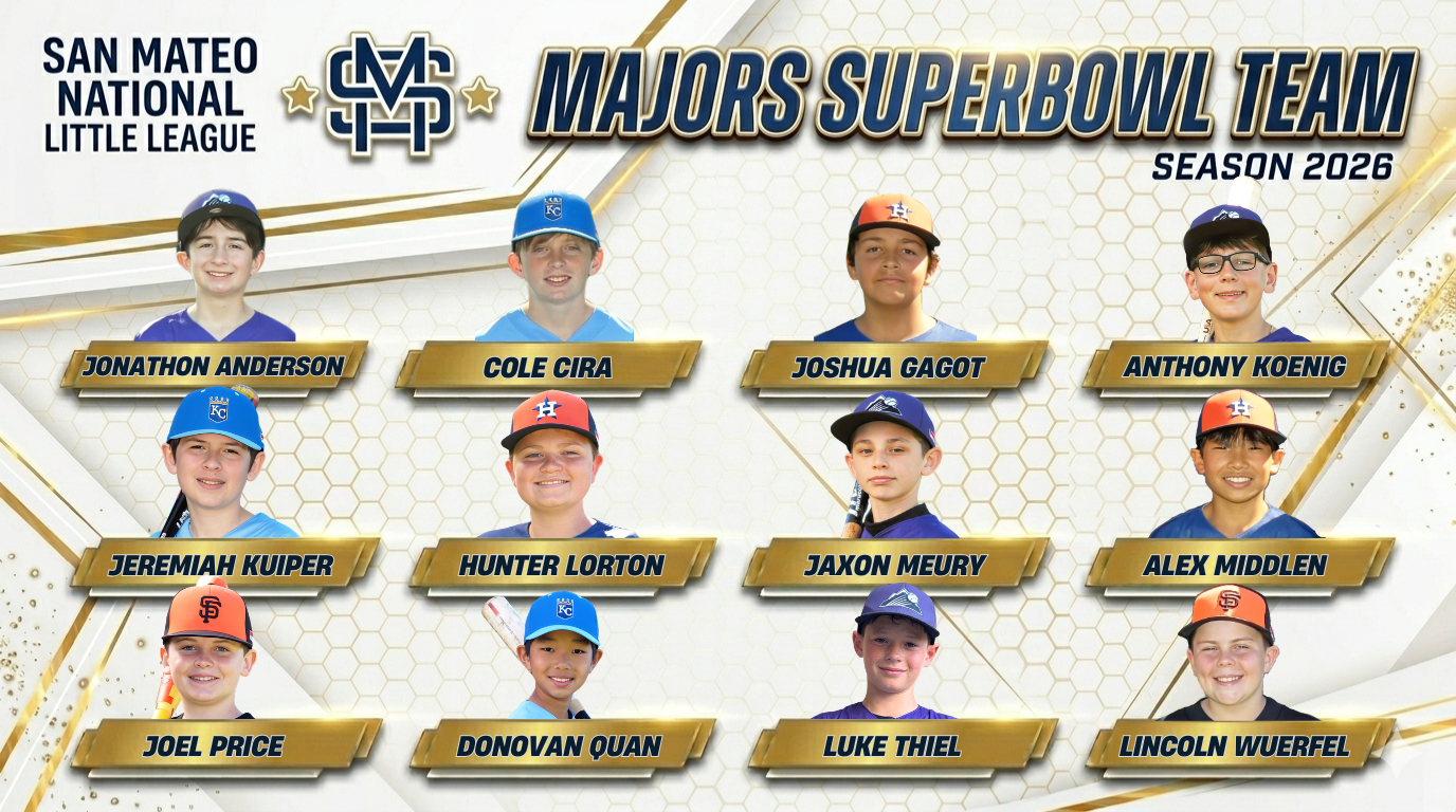 2026 SMNLL Majors Superbowl Team Banner