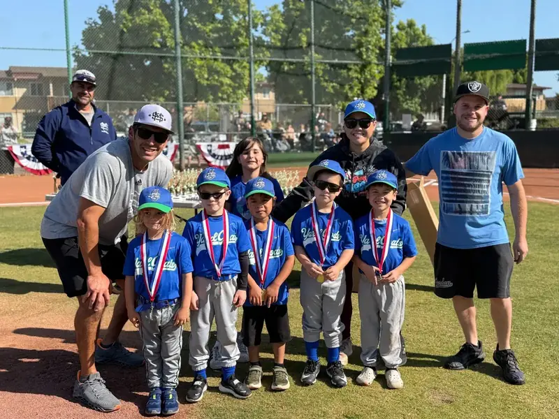 T-Ball Yard Goats team &mdash; 2026 Closing Ceremonies